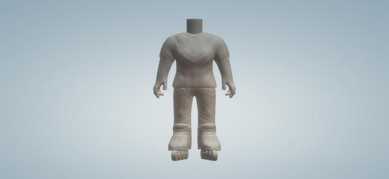 FUNKO POP FEMALE SKATER BODY