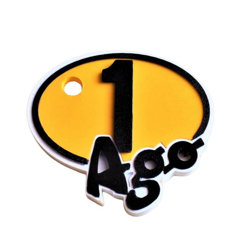 GIACOMO AGOSTINI "AGO" KEYCHAIN