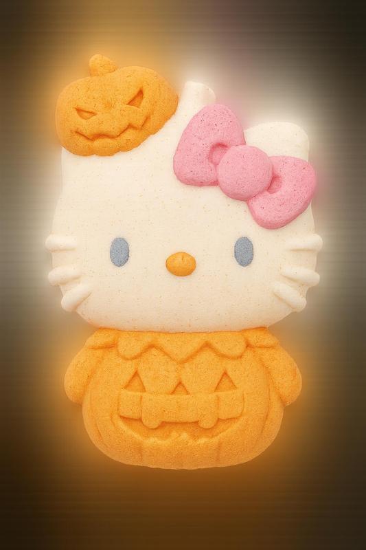 Hi Cat Halloween, BATH BOMB MOLD , Hybrid Mold