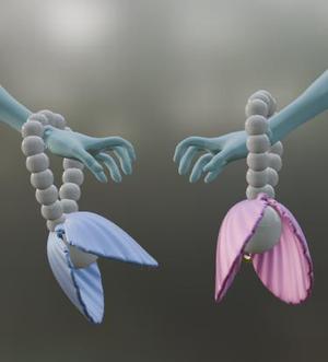 seashell  Purse for  Monster High