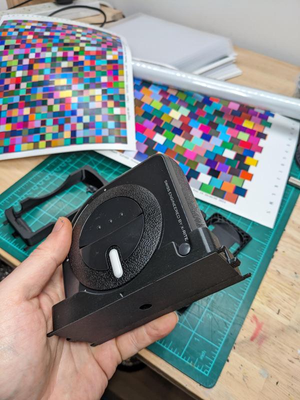 Bracket for Colormunki Photo