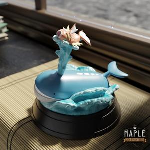 Magikarp & Wailord Team Up Diorama