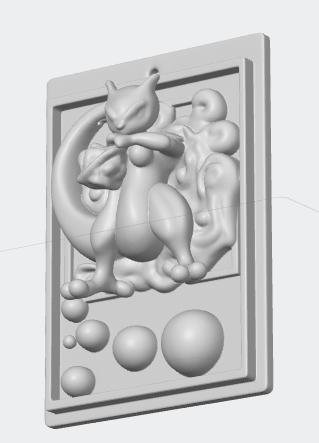 Mewtwo trophy card pokemon