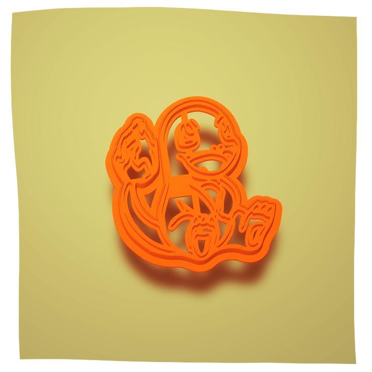 POKEMON CHARMANDER COOKIE CUTTER