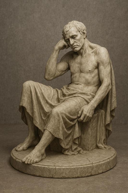 Sloth – Seven Deadly Sins Classical Sculpture