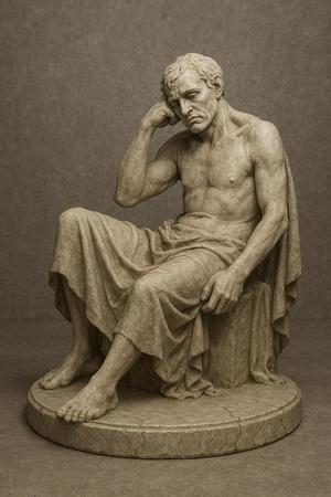 Sloth – Seven Deadly Sins Classical Sculpture