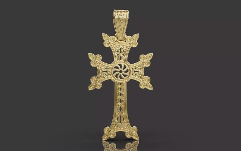 Armenian Cross Pendant 66662