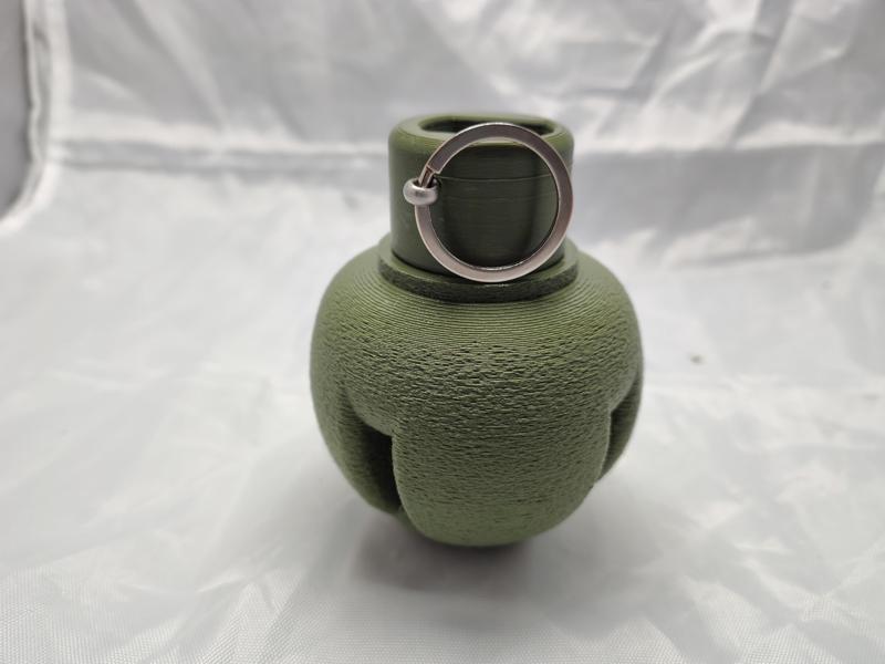 Airsoft Grenade Impact Cap Grenade M67 Style Low Profile Fuze Sound Grenade "Meteorite" Reusable Airsoft Grenade