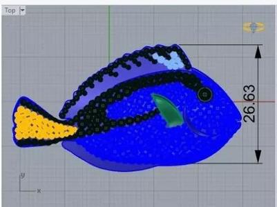 Piranha  necklace   363