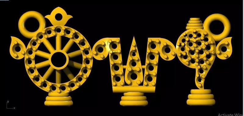 balaji pendant 3dm file