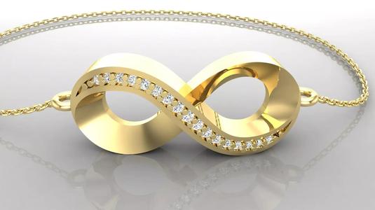 Bracelet B2 The luxury female bracelet with gem