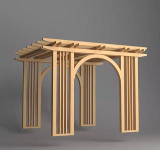 Wooden Pergola
