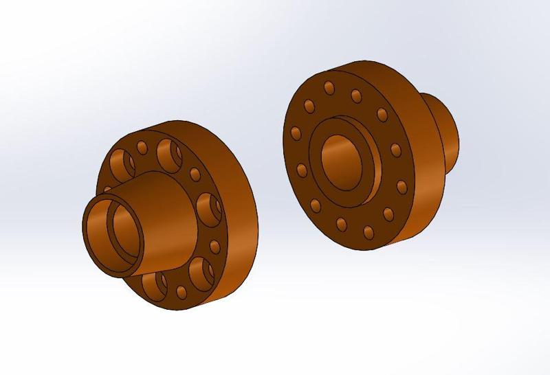 Front hub ARX 540/X-RIDER/REELY DIRT BIKE