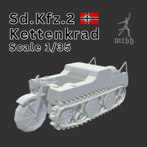 Sd.Kfz.2 German Kettenkrad Scale 1/35