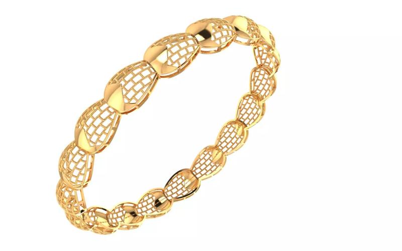 1370 Stylish Kuwaiti Bangle