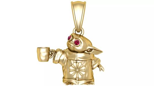 Baby Alien Pendant