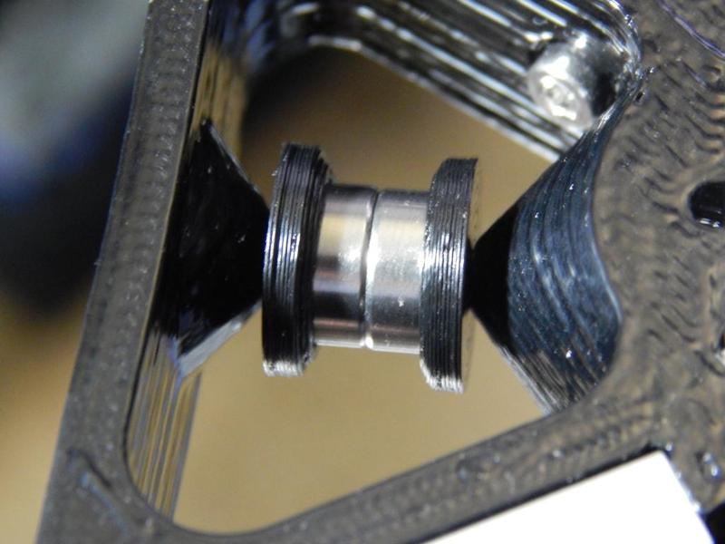 Standard 623ZZ ball bearing flange