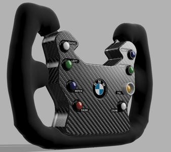 DIY BMW M4 GT4 STEERING WHEEL