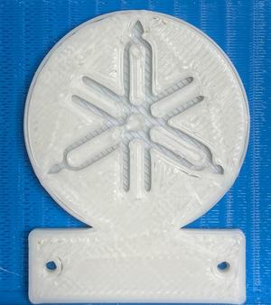 Footpeg Logo - Yamaha