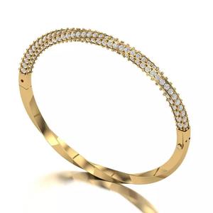 Diamond  Twist Bracelet
