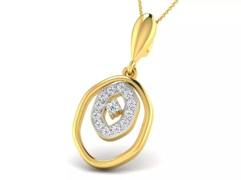 Jewelry 3D Models with render and 3dm  stl - DP-5746