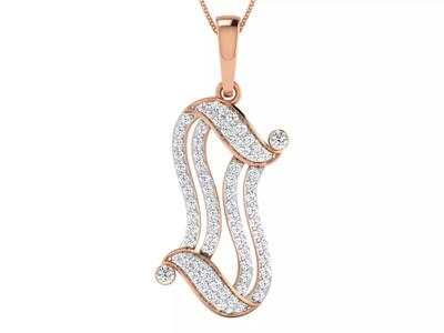 High Jewelry Pendant Earrings Set 3dm stl obj mtl gltf glb