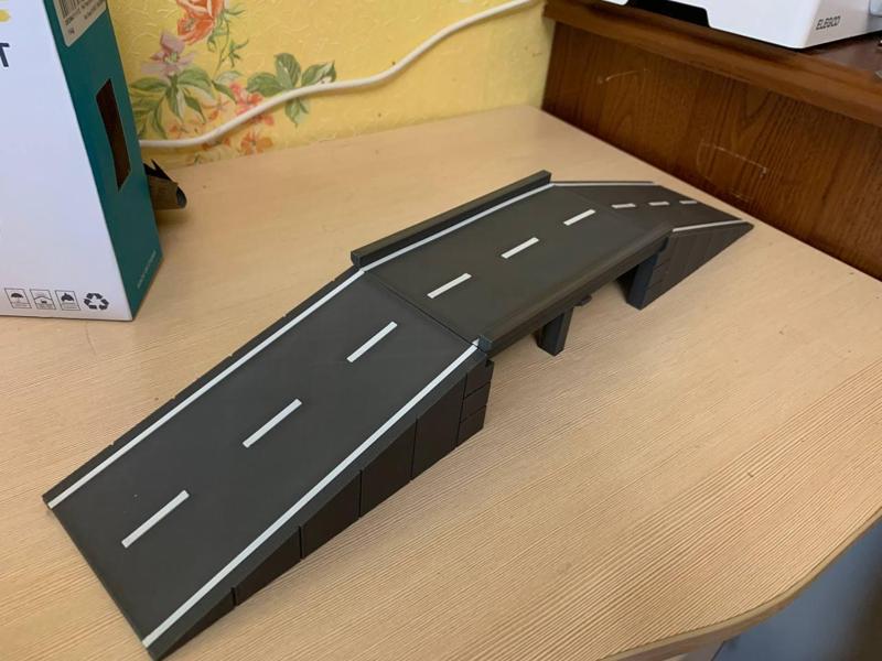 OVERPASS MODERN ROAD TEAM YANKEE TERRAIN 15mm 1:100