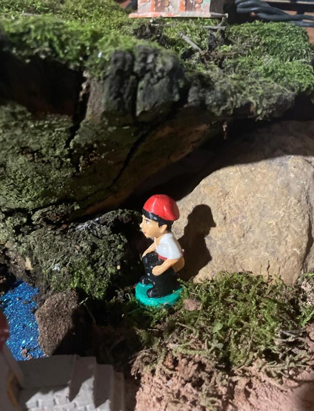 Traditional Caganer for the nativity scene