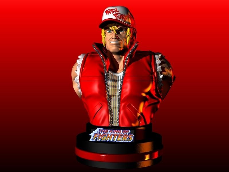TERRY BOGARD SNK SNK KING OF FIGHTERS KOF ARCADE BUST FATAL FURY