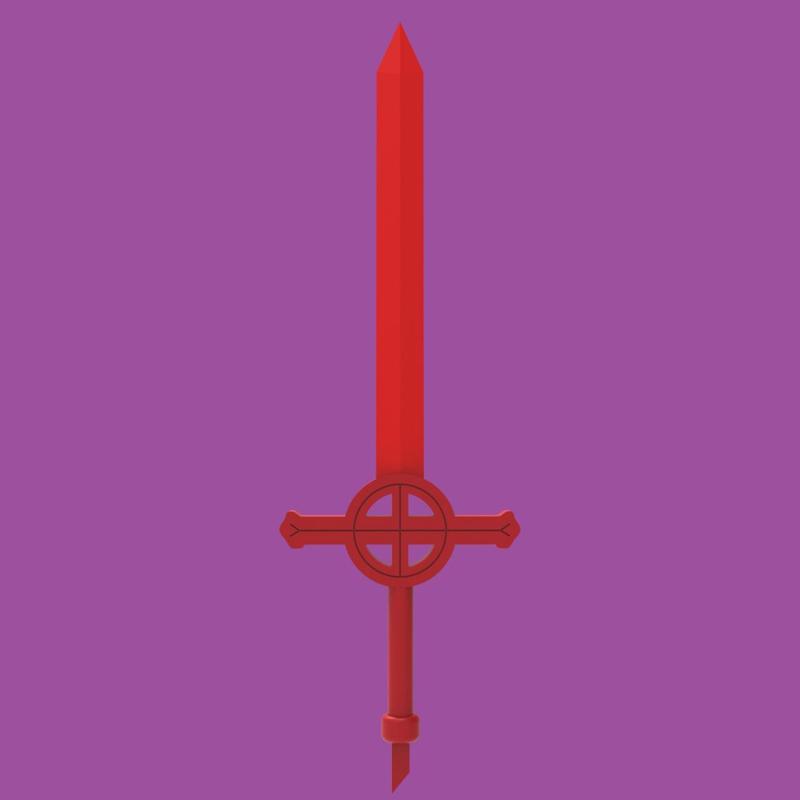 Demon Blood Sword – Adventure Time 3D Printable Model