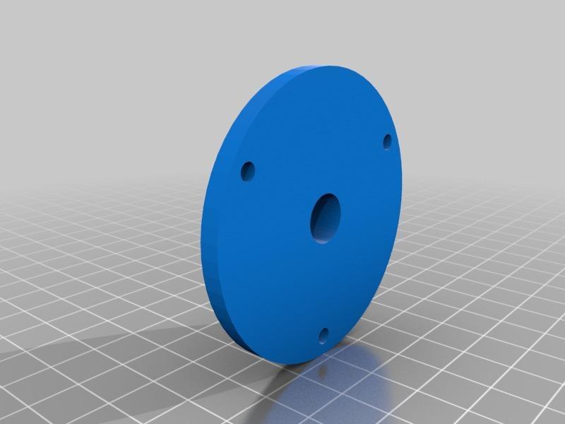 Rostock Max V2 Dial Gauge Holder for Bed Calibration