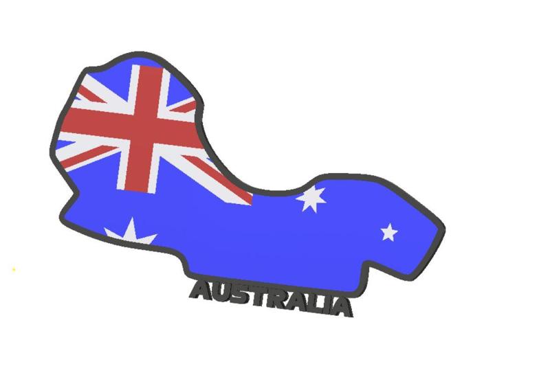 Australian F1 Grand Prix Circuit