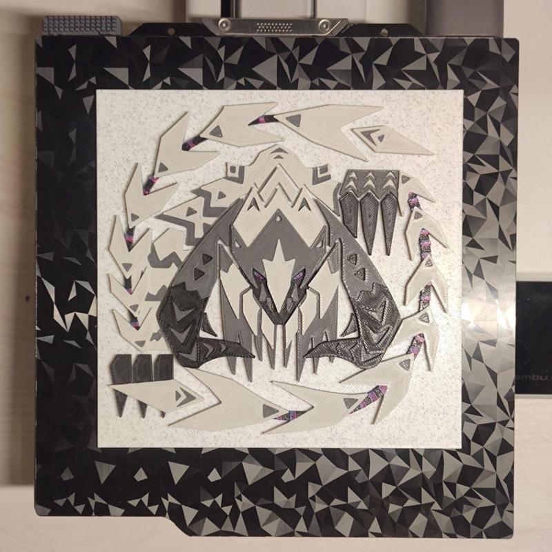 ARKVELD - ICON PLATE FROM MONSTER HUNTER (MULTI COLOR)