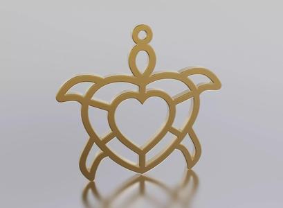 Turtle pendant