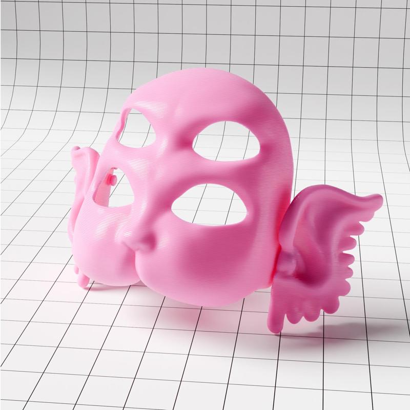 Melanie Martinez's Portals Mask 3D Printed Cry Baby Nymph Cosplay Mask