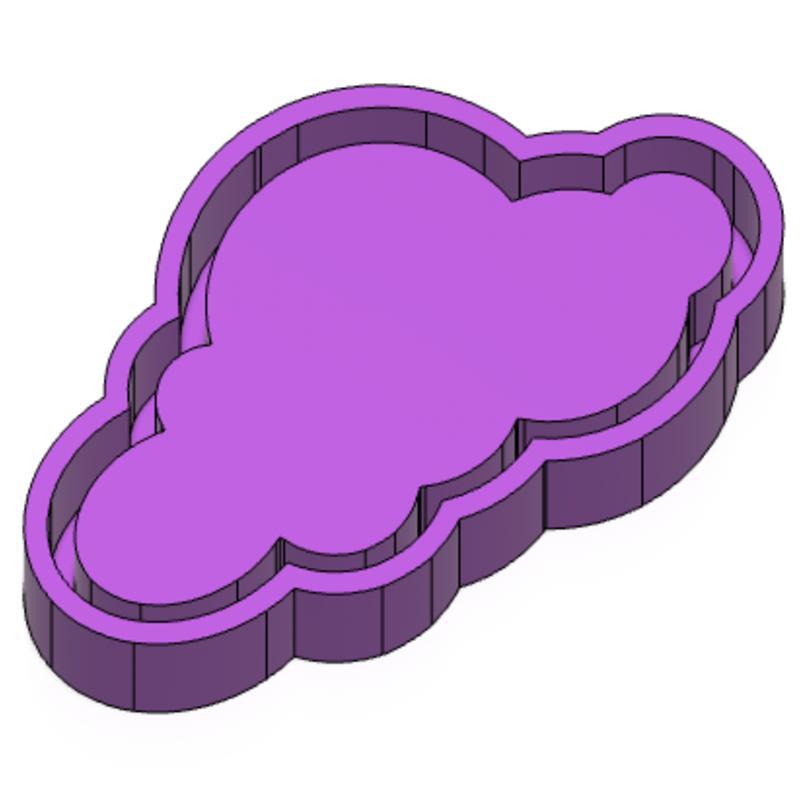 Cloud FRESHIE MOLD - 3D MODEL MOLDING FOR MAKING SILICONE MOULD