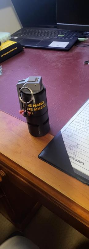 Airsoft Flashbang Grenade Impact Cap Gun Ring M84 Flashbang Sound Grenade "MK3A2 Offensive 8 Cap Grenade"