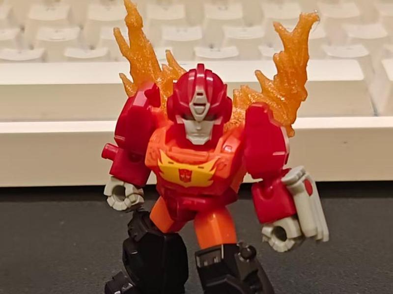 Buluoke Celestial Edition Transformers Rodimus Prime Flame Backpack