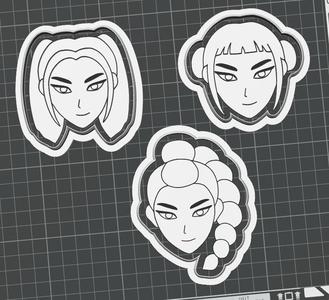 Kpop Demon Hunters cookie cutter