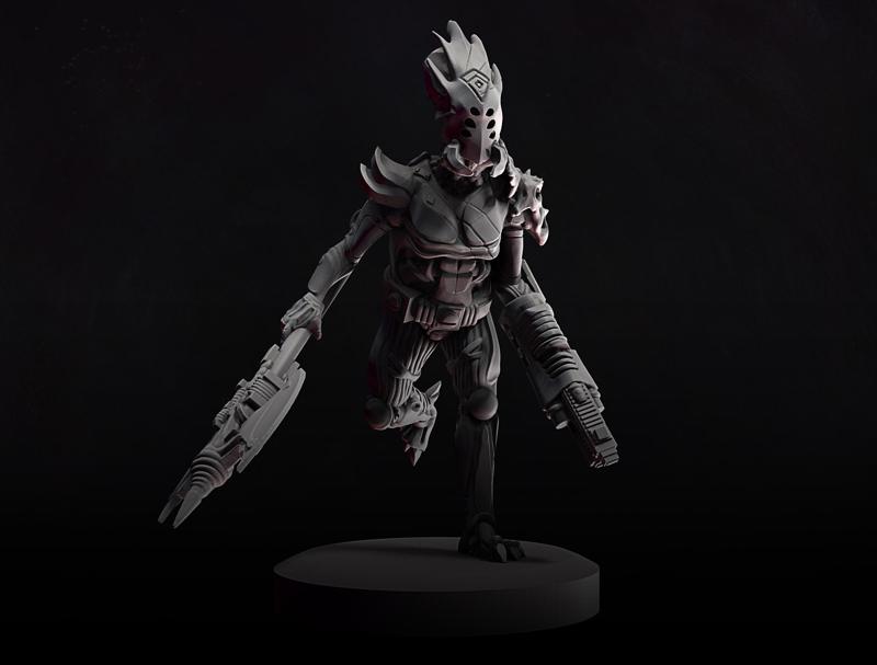 Alien Warrior Hunter