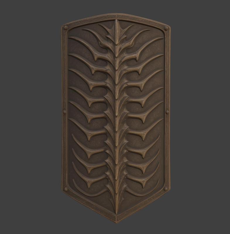 Wyrm Spine Shield