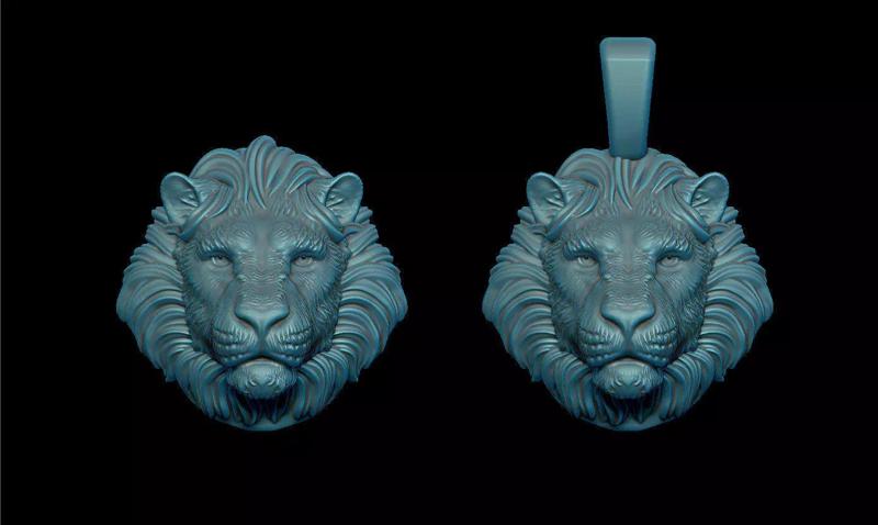 Lion pendant
