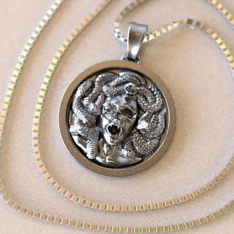 Medusa pendant