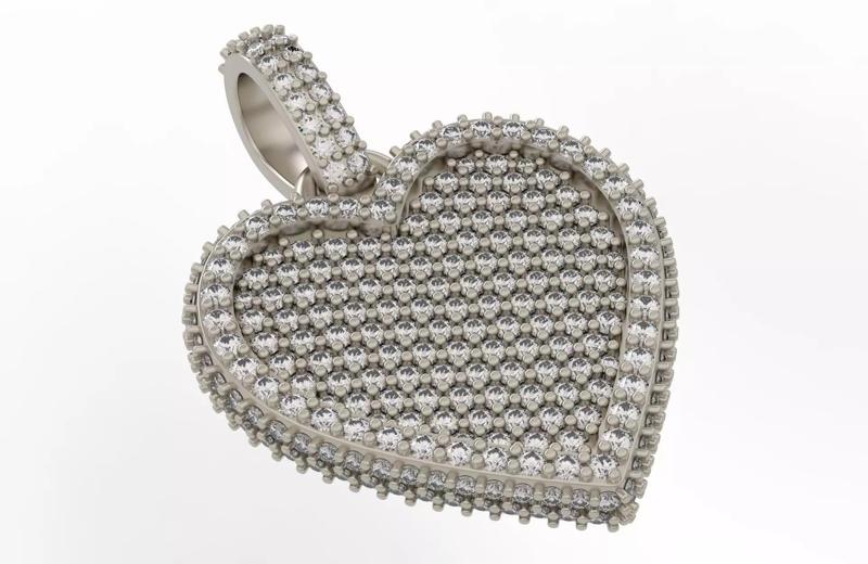 Heart Pendant Medium  Size