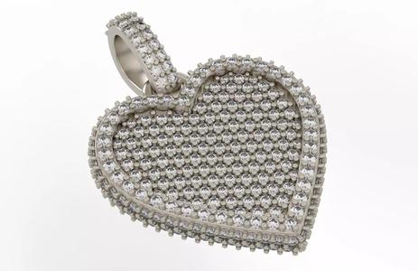 Heart Pendant Medium  Size