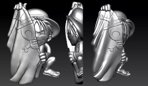 Monkey D Luffy Pendant