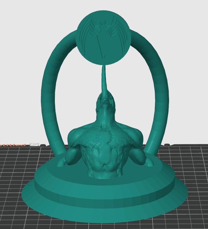 Venom Bust With Base