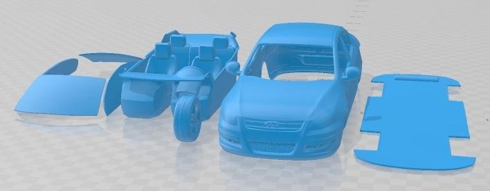 Chery A3 J3 Sedan 2014 Printable Car