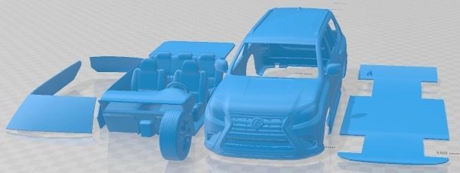 Lexus GX 460 2014 Printable Car