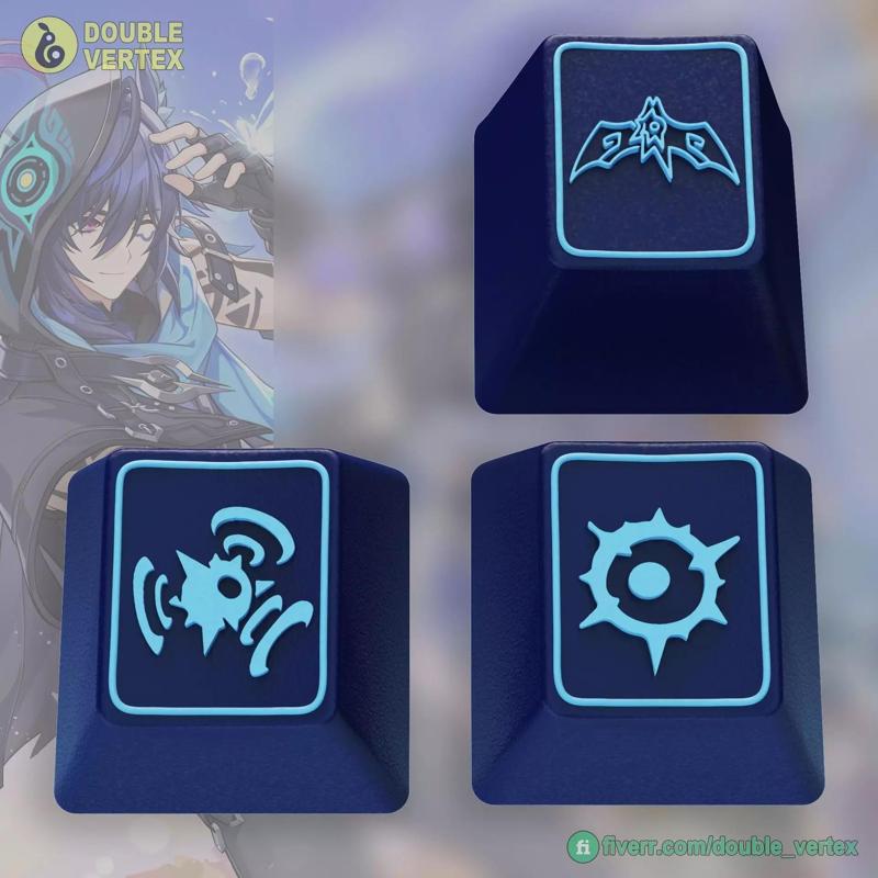 Genshin Impact Ororon Keycaps - OEM Profile
